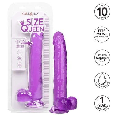 Dildo Extra-Lungo 26 cm con Ventosa, Realistico e Flessibile